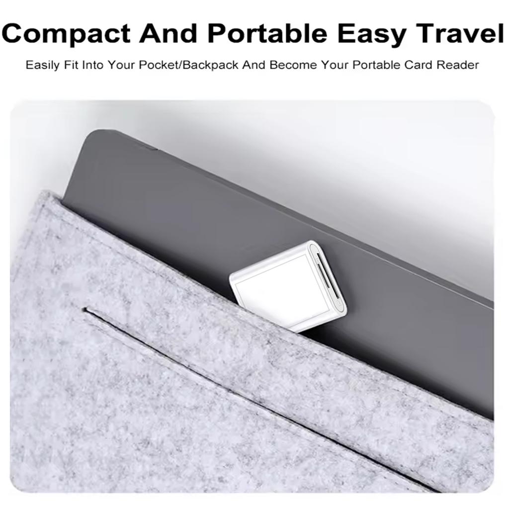 All-in-one SD TF Card Reader Memory Adapter For Ipad Pro, Macbook, And Other Tablets.