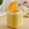 Cute with Lid Desktop Press Flip Garbage Storage Box Trash Can Sundries Box Paper Basket Waste Bins