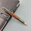 1PC Bolt Wooden Ballpoint Pen Creative Decompression Bullet Modeling Bolt Switch Pen