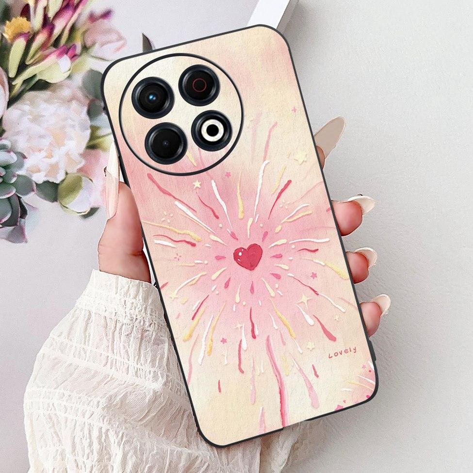 Voor Techno Spark 30 Pro 4G KL7 Cover Voor Tecno Spark 30 Pro 4G Hoesje Luxe Vlinder Liefde Mode Bloemen Cool Leeuw Schattig Geschilderd