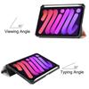 For iPad Mini 7 6 8.3'' with Pen Holder-[Tri-fold Stand +  Auto Wake/Sleep], Colorful Premium PU Leather Case Shockproof Shell