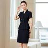 Teloman Damen Kurzarm Business-Anzug Set