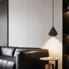 Nowoczesna włoska minimalistyczna lampa ścienna i wisząca do sypialni