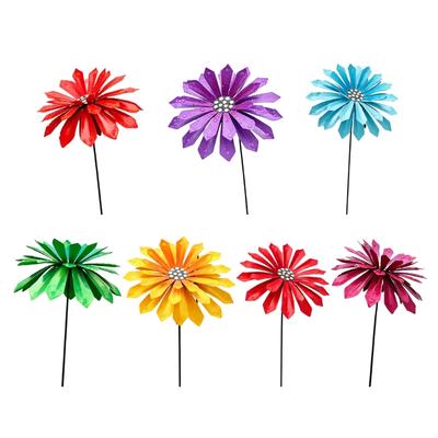 Eleganter Metall-Taglilien-Blumen-Gartenspeer Langlebigkeit Blumen Outdoor-Dekoration Speer Für Outdoor-Dekoration