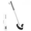 Long Handled Toilet Brush Double-Sided Elbow Bathroom Brush New Squat Brush  Cleaning Tool