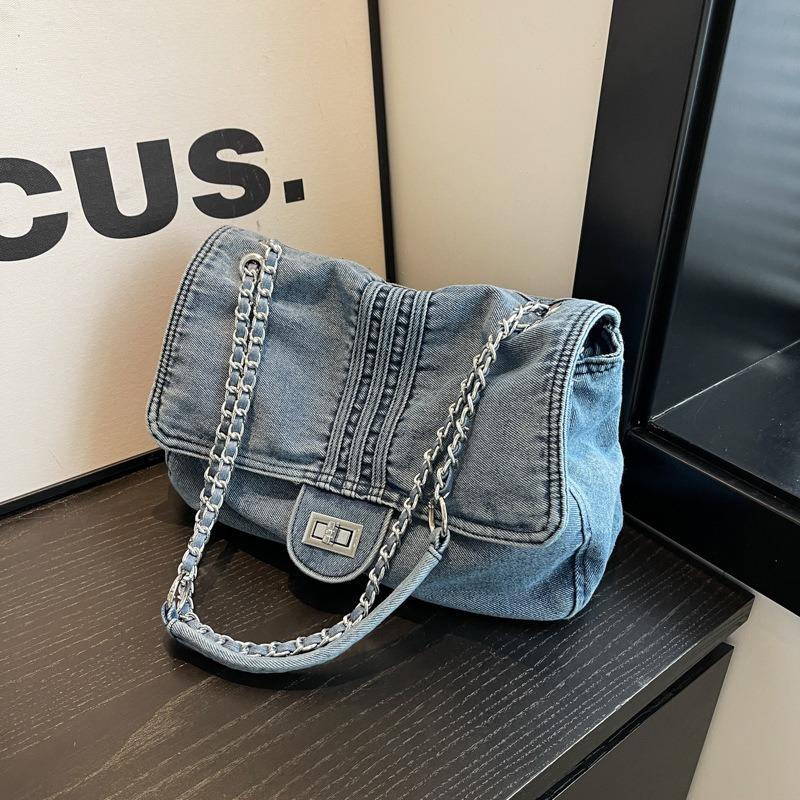 Denim Bag Women's Chain Shoulder Bag