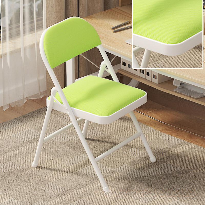Outdoor Portable Foldable Chair Simple And Multifunctional Leisure Stool Office Training Chair With Backrest