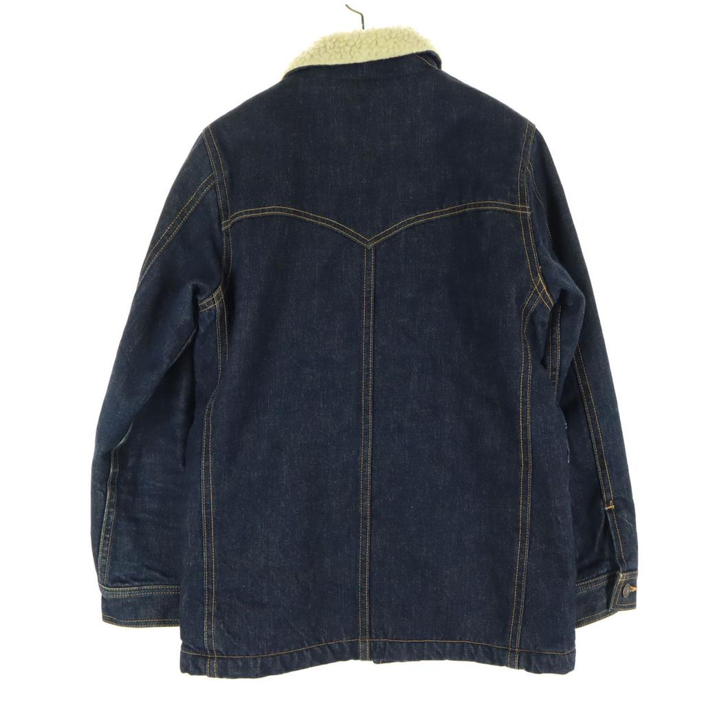Ues Made In Japan Cotton Long Sleeve Bore Denim Jacket Blue Men's Used