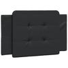 Vidaxl Bed With Mattress, Black, 90X190 Cm, Faux Leather