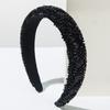 Handmade Face Wash Hairbands Sequins Women Headwear New Wide Brim Headband  Hair Accessories