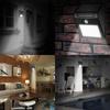 Premium 2PCS 20 LEDs Solar Motion Sensor Wall Light IP65 Waterproof For Outdoors Garden Emergency Patio Yard Garage Lamp