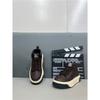 Winter new breathable leather thick-soled comfortable lace-up casual board shoes zmd
