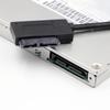 USB To Slimline SATA 13-pin Optical Drive Cable (SATA 7+6-pin) for Burning
