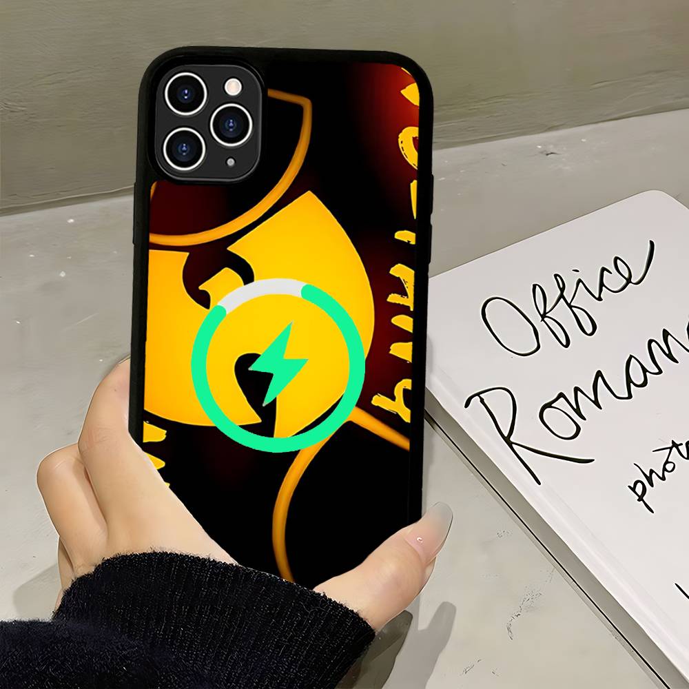 Fashion Trends WU-T-TANG CLANs Magnetic Matte Phone Case For IPhone 16 17 15 14 13 12 11 For Magsafe Wireless Charge Cover