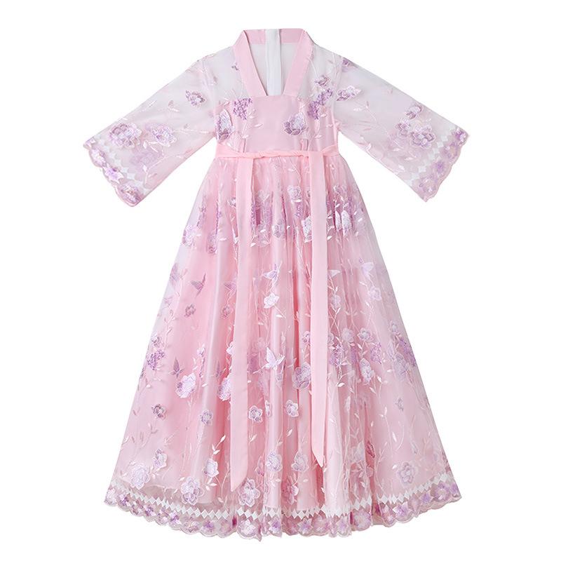 Girl Hanfu Ancient Costume Children Chinese Style Little Girl Dress Tang Dress Princess Skirt National Costume Children