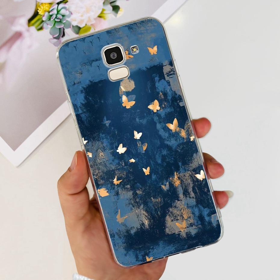 Lovely Printing Case For Samsung Galaxy J6 J6+ J600G J610G Soft Silicone TPU Back Cover For SamsungJ6 J 6 Plus 2018 Phone Cases