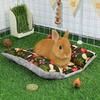 Washable Bunny Concave Bed Thickened Rabbit Cushion Soft Cuddle Cushion Mat  Rabbit
