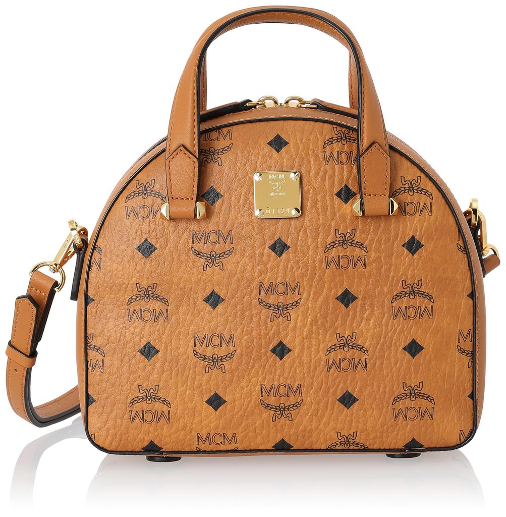 MCM MWTASSE19 Cognac Shoulder Bag Women's [Used]