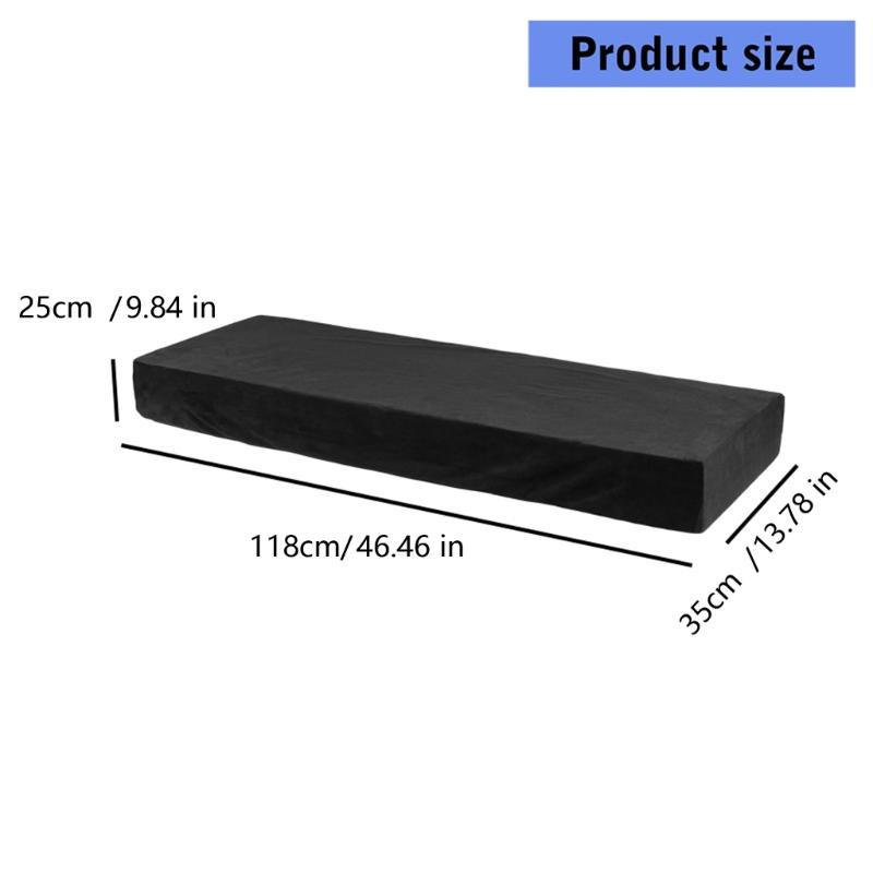 Luxurious Spandex Dust Cover for 88 Key Electronic Keyboards Soft and Protects Against Scratches Soft Fit Easy To Clean