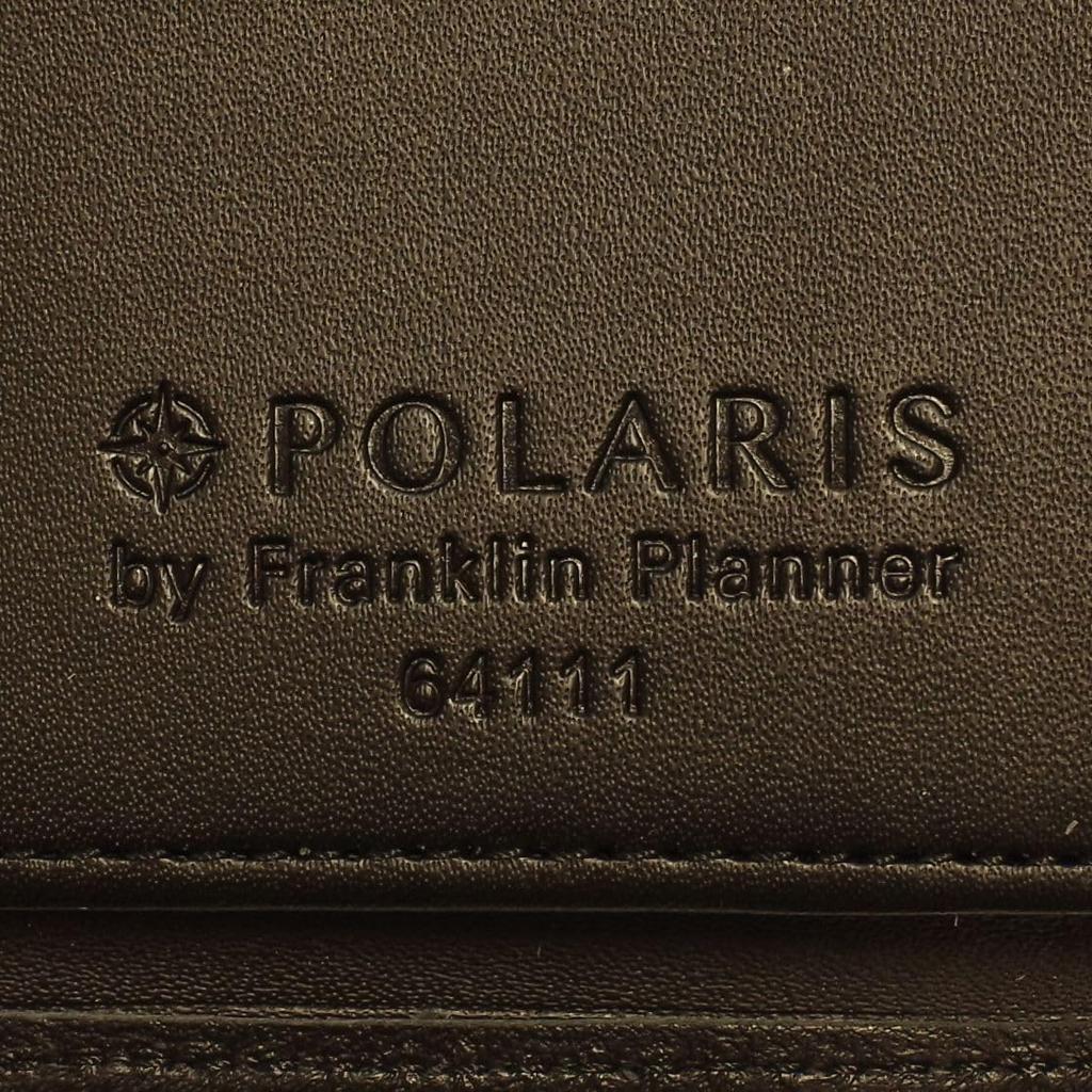 Franklin Planner POLARIS Sheepskin Binder A5 Size 20mm Black 64111
