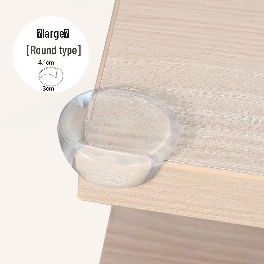 Children's Transparent Corner Protectors: Soft Anti-Bump Wrap for Coffee Table Edges