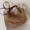 Weave Tote Bag Female Bohemian Shoulder Bags for Women Summer Beach Straw Handbags and Purses Lady Travel Shopping Bags