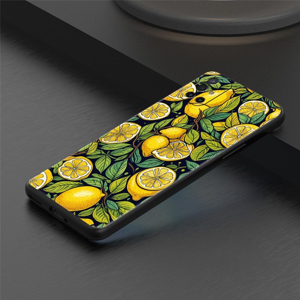 Sommer frische Früchte Zitronen-Print Handyhülle für Oneplus 13R 13 12R 11 10T 10R Nord N100 N200 N10 10 9 9R 9RT CE 3 2 Z Pro Weiches TPU