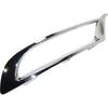 Replacement Bumper Trim Set For 2015-2022 Chrysler 300 Front Outer Center Chrome