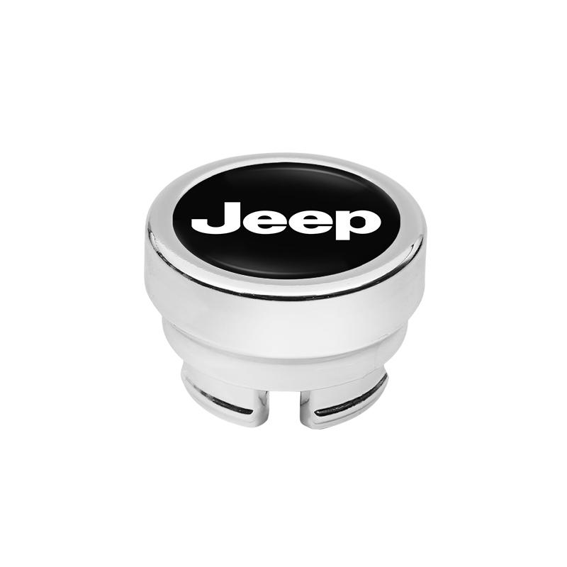 JOT2 Car Cigarette Lighter Cover Plug Dustproof Decorative Caps For Jeep Wrangler Grand Cherokee Avenger Compass Wagoneer Gladiator