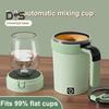 Automatischer Rührbecher 380ml Elektrischer Magnetrührer Edelstahl Kaffeetasse LED-Anzeige Isolierter Reisebecher Milchshake-Maker