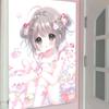 Kawaii Japanese JK Girl Bear Tapestry Girly Room Aesthetic Wall Hanging Home Decor Backdrop