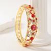 Chinese Beijing Cloisonne Bracelet Traditional Vintage Ethnic Bangles  Jewelry