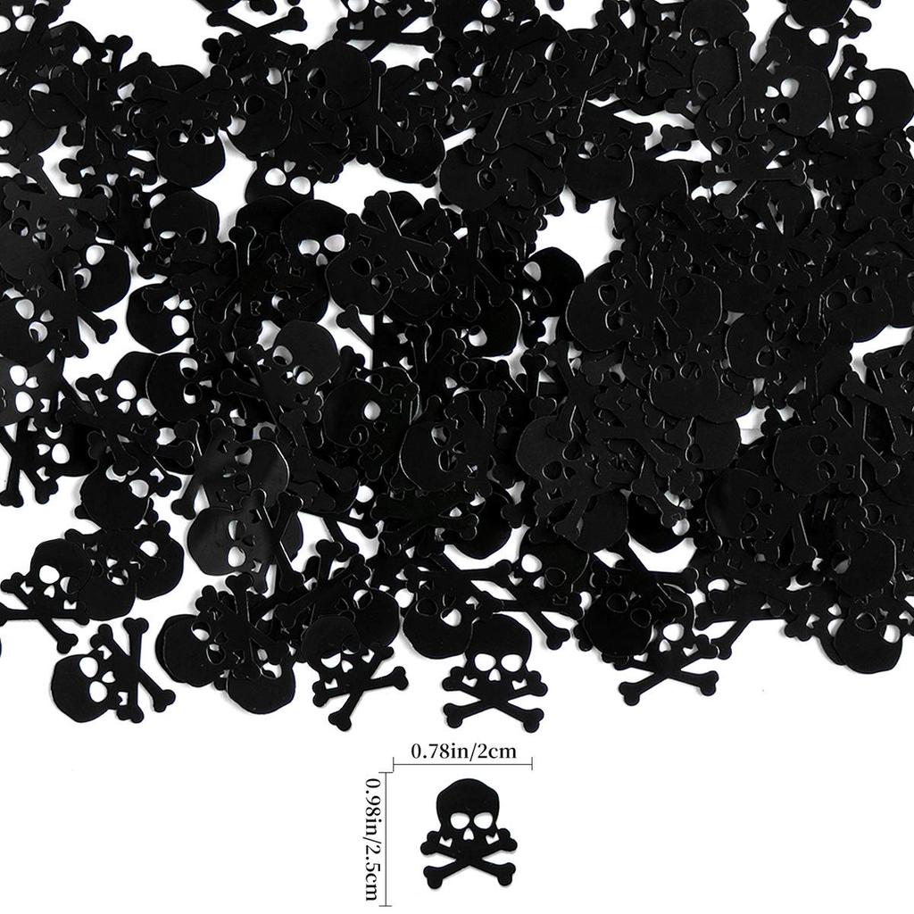 2025 Halloween Decor: Pumpkin, Ghost, Bat, Spider PVC Sequin Confetti for Table Scatter