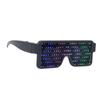 LED-Leuchtbrille, dynamisch, 4-farbig, mit USB-Aufladung, leuchtendes Dekor für Bar, Bundy, All Ha