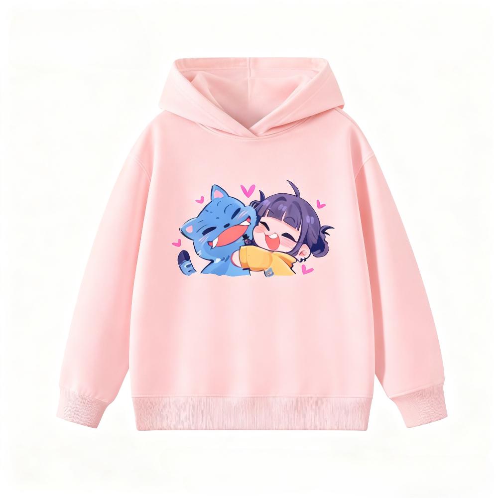 Korean Popular Kpop Demon Hunter Children's Sweatshirt Boys and Girls Clothing Autumn and Winter Warm Children's Hoodie