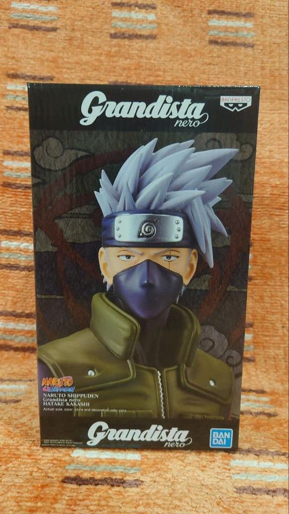 [USED] Naruto Uzumaki Figure Grandista Nero Kakashi Overseas Exclusive Overseas Authentic