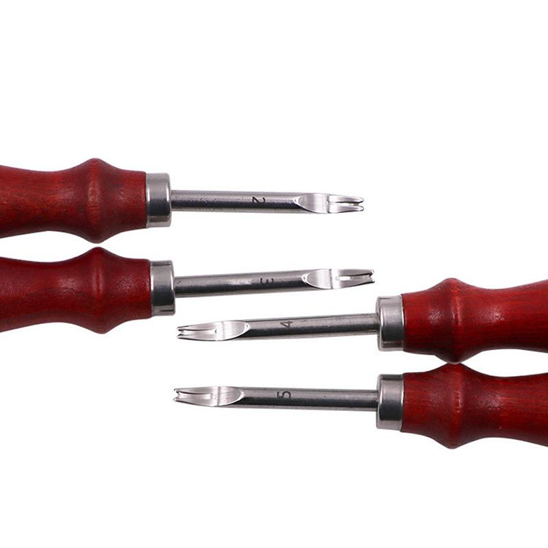 1 szt. 0,8/1,0/1,2/1,5 mm nóż do fazowania krawędzi skóry, cięcie ręczne