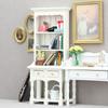 [JN] 1/12 Dollhouse Mini Bookcase Cabinet Model Display Storage Rack Furniture Decor Toy