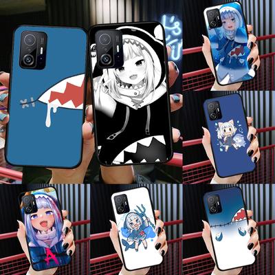 Gawr Gura Hololive Anime Case For Xiaomi POCO X7 X6 X5 X3 Pro F3 F5 F6 M6 Pro 13 14 Ultra 11T 12T 13T 14T Pro Cover