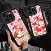 Animated S-Strawberry S-Shortcake Silicone Soft Phone Case For IPhone 17 16 14 13 12 11 15 Pro Max Plus Air Cover