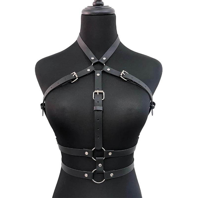 Women Punk Fashion Belt Street Style Waistband Suspenders Pu Leather Sword Belt Gothic Festival Clothing Accessorie