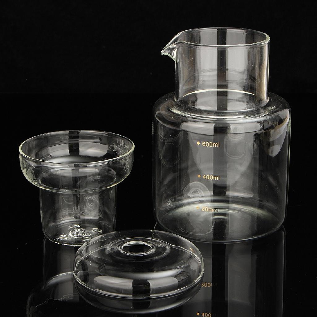 600ML 8 Cups Modern Dutch Coffee Water Drip Cold Ice Drip Coffee Maker Serve For Coffee Brewer Tool Household