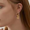 Retro Dance Shoe Cherry Drop Earrings Artistic Handcrafted Details Lightweight Comfort Ear Jewelry For Daily Wear