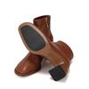 BARBARA Botas de Couro para o Dia a Dia de Tornozelo 7cm Bbe833br