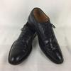 Androgyn Ganzleder Wholecut Mckay Konstruktion Business-Schuhe Schwarz Größe 41.5 Herren(GEBRAUCHT)