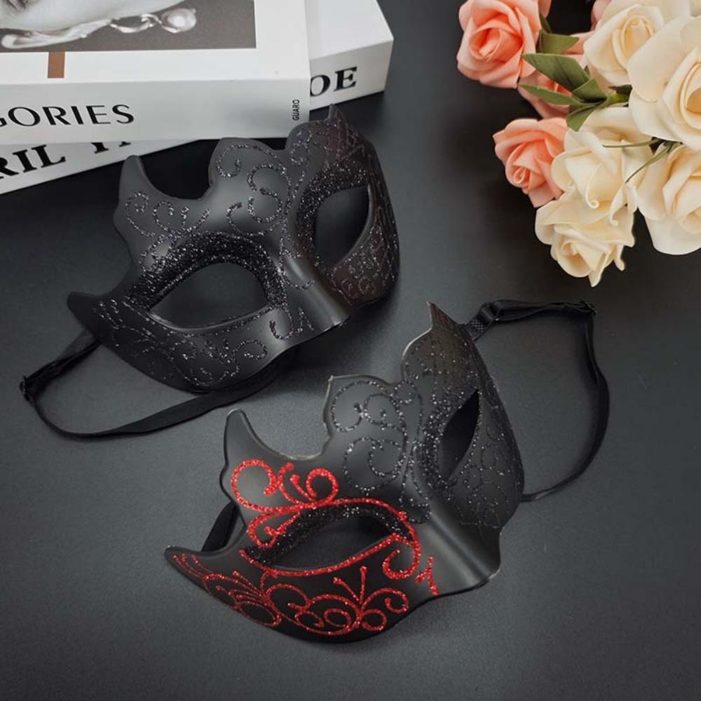 Venetian Masquerade Mask Comfortable Couples Party Mask Costume Cosplay Accessories Handmade Plastic Eye Mask For Party Dance