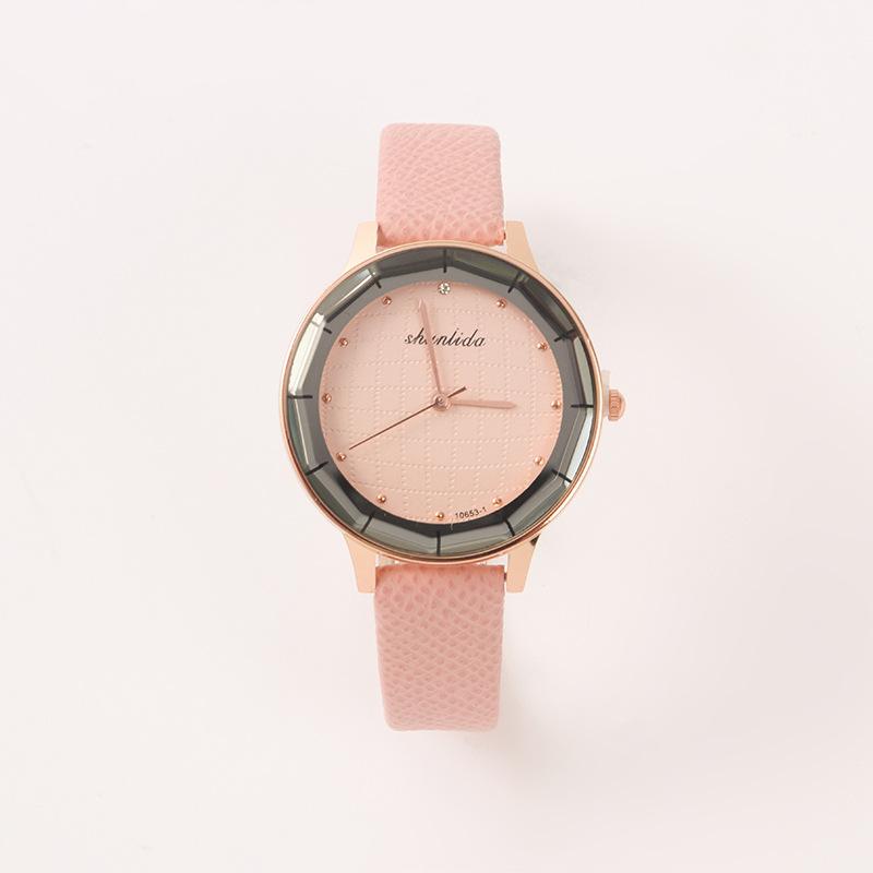 Niche Belt Women'S Watch Fashion Trend Watch Simple Temperament Elegant Quartz Watch Women