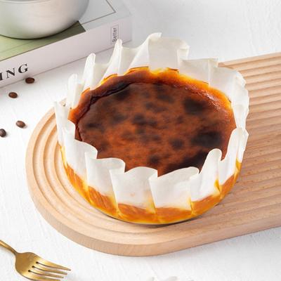 Baskisches Käsekuchen-Ölpapierfach, faltbare Kuchenform, Einweg-Trennpapier für Mousse-Kuchen, Backen, öldichtes Randpapier