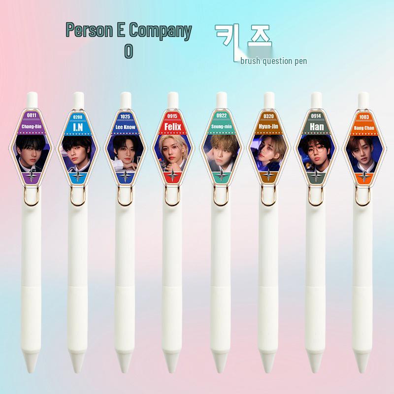 Stray Kids Bang Chan & Lee Minho Ballpoint Brush Pen (210)