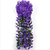 100CM Violet Artificial Flower Party Home Decoration Fake Flower Valentine Day Wall Hanging Basket Flowers Orchid Wedding Decor